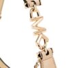 Michael Kors logo-plaque leather mini bag