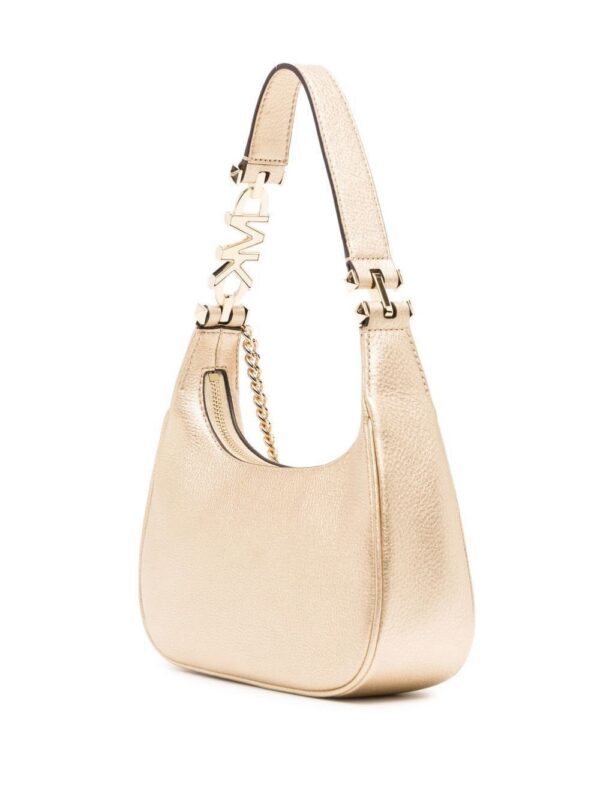 Michael Kors logo-plaque leather mini bag