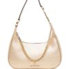 Michael Kors logo-plaque leather mini bag