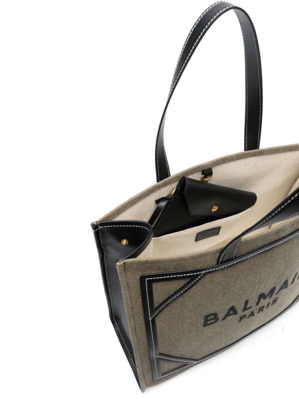 19560989_43658698_1000.jpg Balmain B-Army canvas tote bag