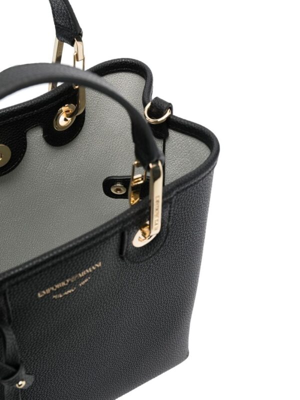 19596216_43760544_1000.jpg Emporio Armani pebbled faux-leather tote bag