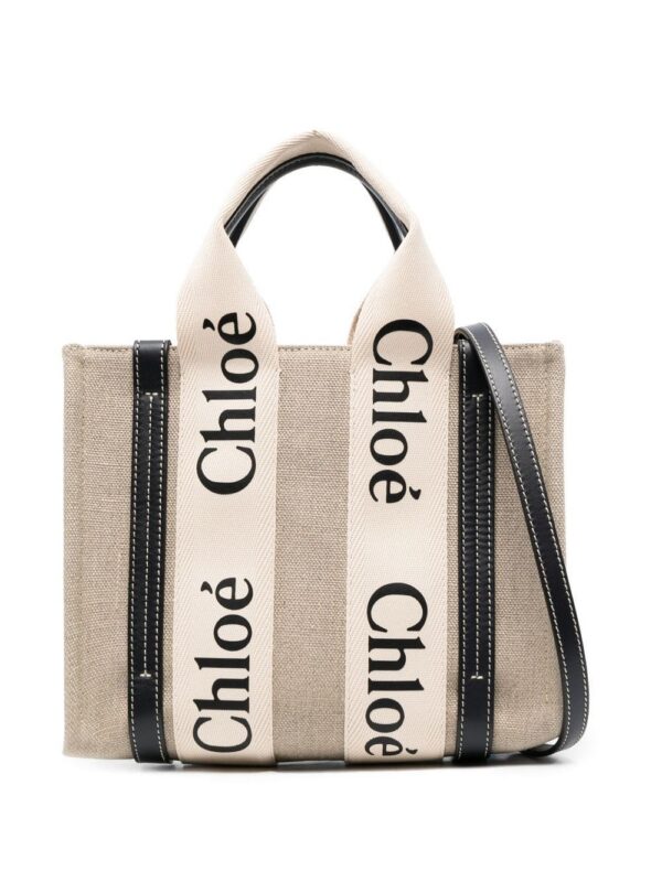 19599318_43788952_1000.jpg Chloé Woody logo-print tote bag