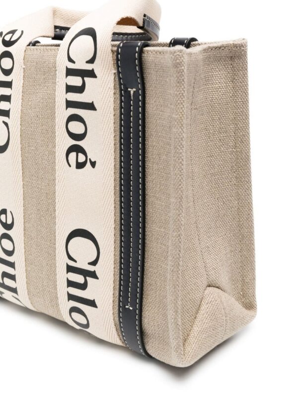 19599318_43792505_1000.jpg Chloé Woody logo-print tote bag
