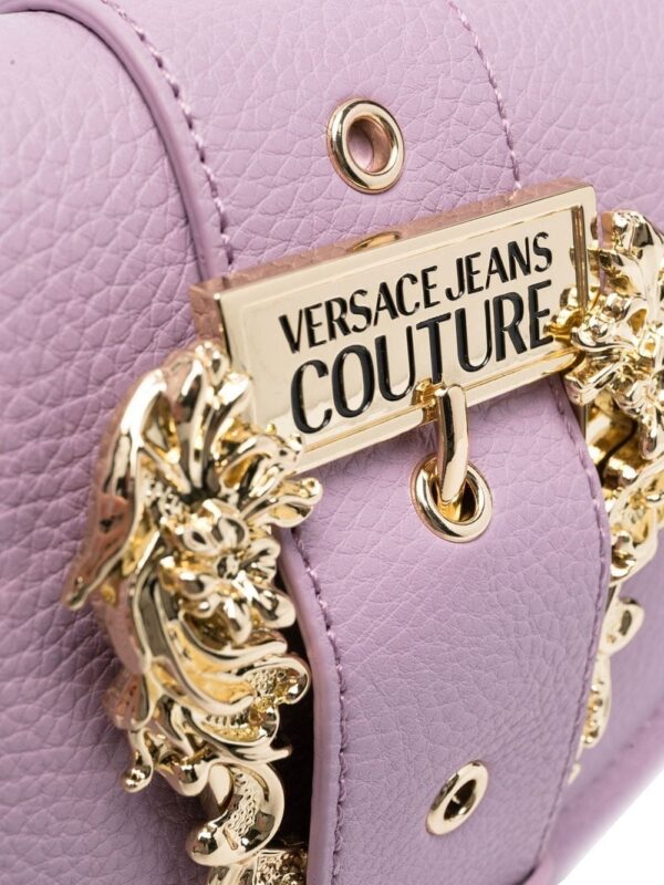 19601300_43833286_1000.jpg Versace Jeans Couture Baroque-buckle tote bag