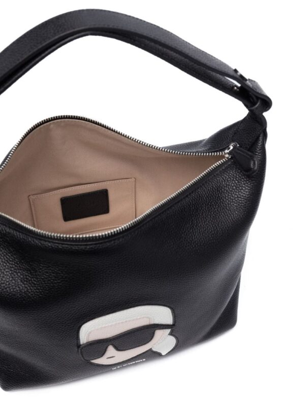19617392_50408306_1000.jpg Karl Lagerfeld Lea Ikonik-motif shoulder bag