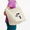 19618347_51506945_1000.jpg Karl Lagerfeld Ikonik Karl & Choupette tote bag
