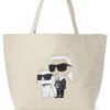 19618347_51506947_1000.jpg Karl Lagerfeld Ikonik Karl & Choupette tote bag