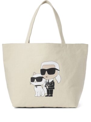 19618347_51506947_1000.jpg Karl Lagerfeld Ikonik Karl & Choupette tote bag