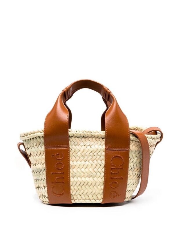 19643989_43959833_1000.jpg Chloé logo-detail raffia tote bag