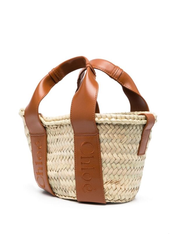 19643989_43961773_1000.jpg Chloé logo-detail raffia tote bag