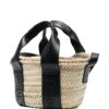 19644704_43965920_1000.jpg Chloé logo-print raffia tote bag