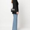 19688475_44095975_1000.jpg Saint Laurent Cassandre crocodile-embossed chain wallet
