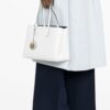 19778189_44818322_1000.jpg Emporio Armani logo-charm faux-leather tote