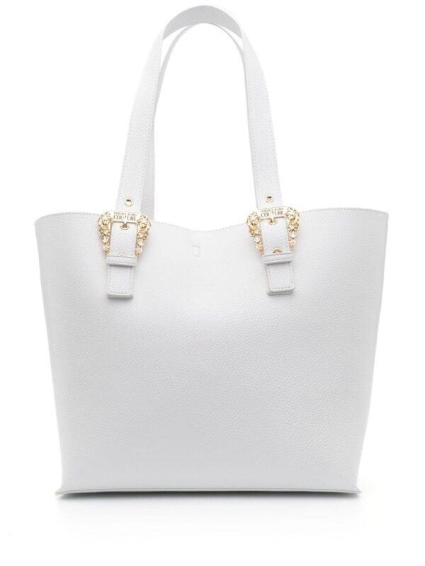 19824928_44585483_1000.jpg Versace Jeans Couture logo-buckle tote bag