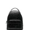 19842587_45059489_1000.jpg Armani Exchange logo-embossed faux-leather backpack