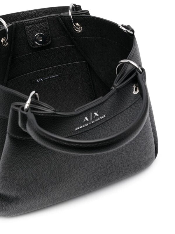 19842697_45055642_1000.jpg Armani Exchange logo-print leather tote
