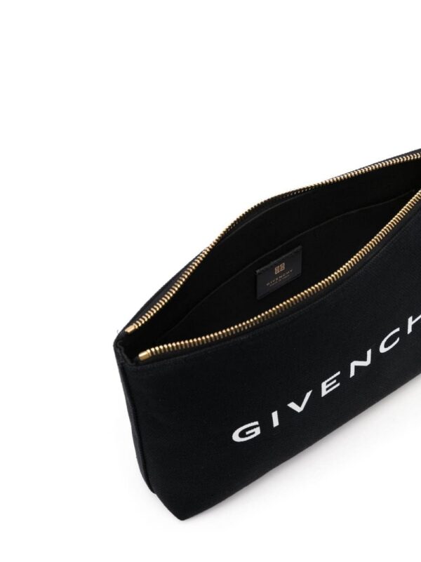 19846049_44694332_1000.jpg Givenchy logo-print clutch bag