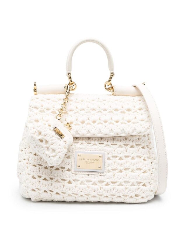 19910821_44741343_1000.jpg Dolce & Gabbana small Sicily Soft crochet shoulder bag