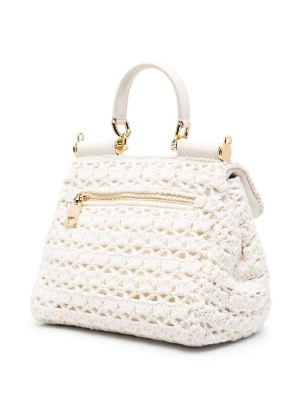 19910821_44741345_1000.jpg Dolce & Gabbana small Sicily Soft crochet shoulder bag