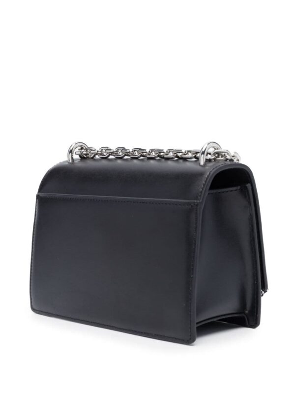 Karl Lagerfeld K/Signature leather shoulder bag