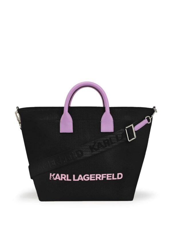 20083254_50788133_1000.jpg Karl Lagerfeld IKON/K canvas tote bag