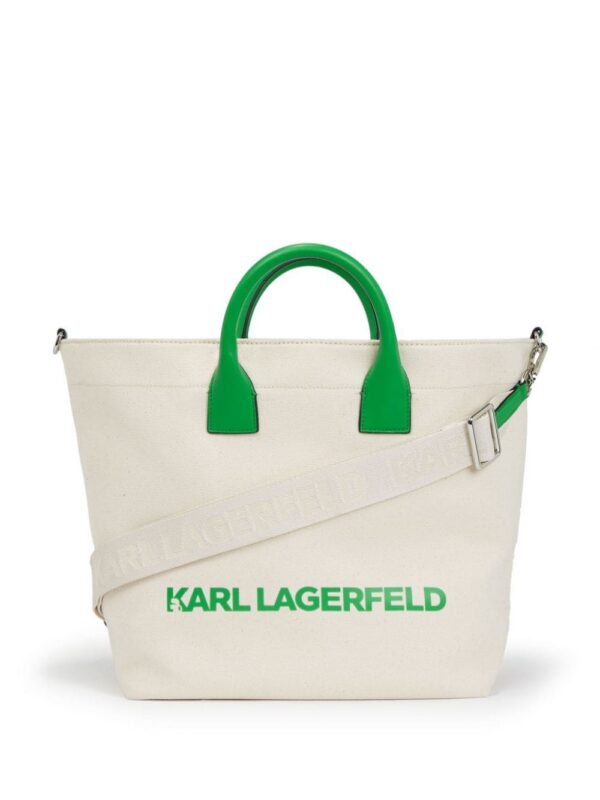 20083277_51573378_1000.jpg Karl Lagerfeld IKON/K canvas tote bag