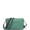 Prada logo-plaque leather shoulder bag