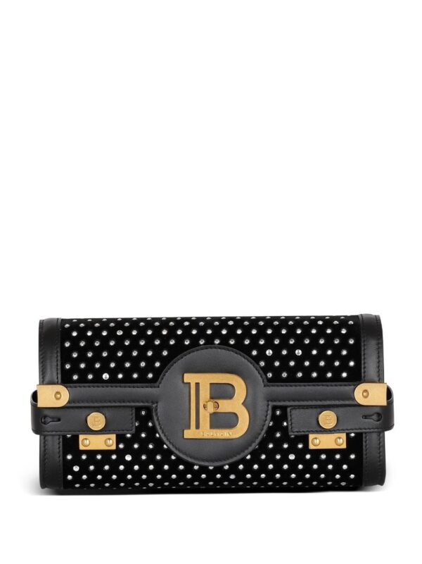 20112899_45316058_1000.jpg Balmain B-Buzz logo-plaque mini bag