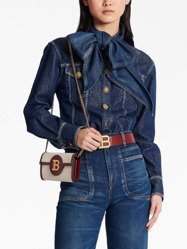 20112900_45288665_1000.jpg Balmain B-Buzz canvas wallet-on-chain