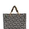 20113008_45315873_1000.jpg Balmain logo-plaque tote bag