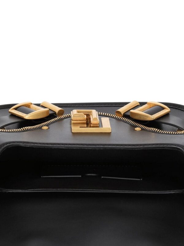 20113073_45316900_1000.jpg Balmain logo-appliqué shoulder bag