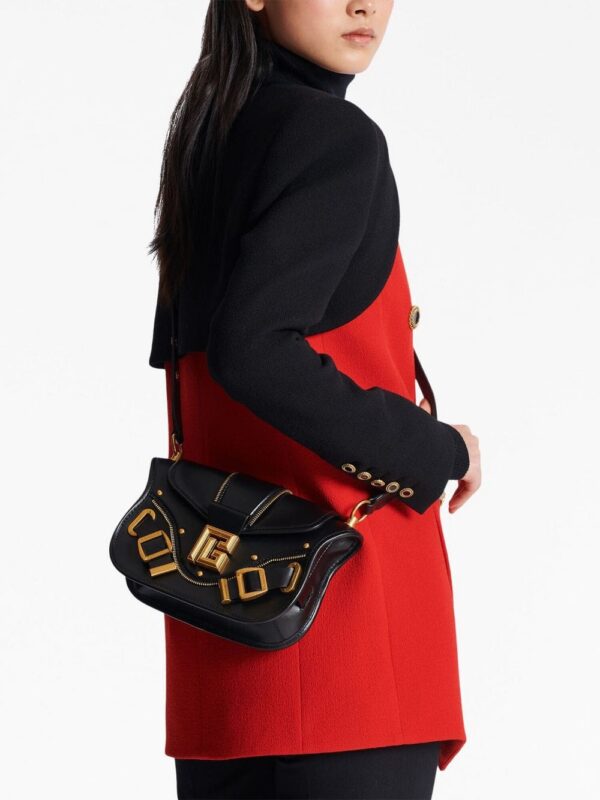 20113073_45317245_1000.jpg Balmain logo-appliqué shoulder bag