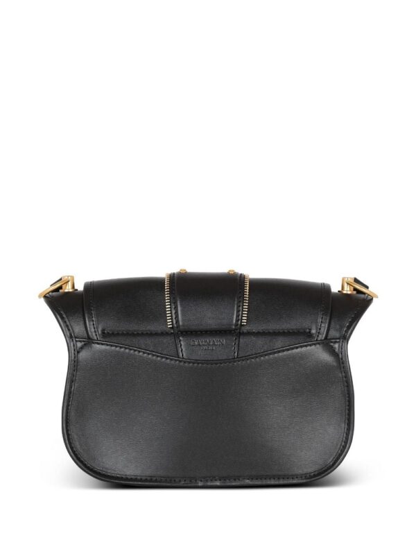 20113073_45318036_1000.jpg Balmain logo-appliqué shoulder bag