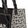 20113166_45323428_1000.jpg Balmain B-Army logo-embroidered tote bag