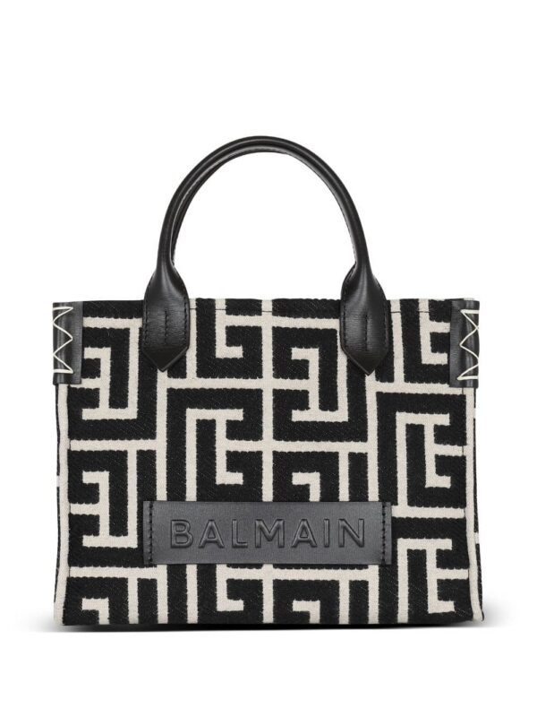 20113267_45318009_1000.jpg Balmain small B-Army monogram tote bag