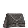 Balenciaga medium Crush denim shoulder bag
