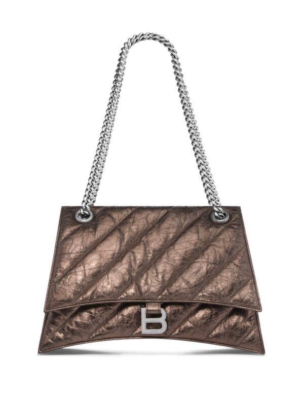 Balenciaga medium Crush quilted leather shoulder bag
