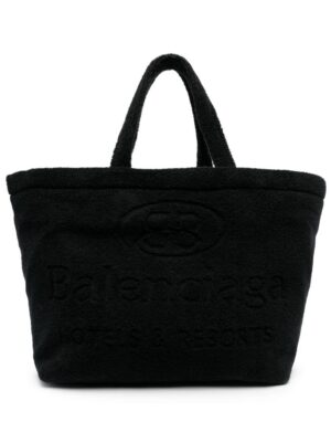 20134553_50084533_1000.jpg Balenciaga Jumbo logo-debossed tote bag