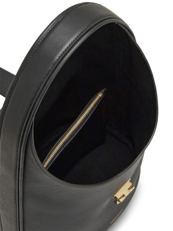 20149209_50436971_1000.jpg Ferragamo medium Gancini-buckle leather hobo bag