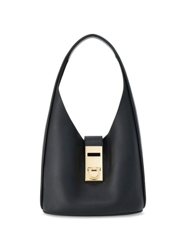 20149209_50436974_1000.jpg Ferragamo medium Gancini-buckle leather hobo bag