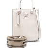 20205484_50370964_1000.jpg Coach logo plaque tote bag