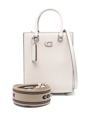 20205484_50370964_1000.jpg Coach logo plaque tote bag