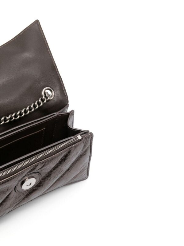 Balenciaga Crush XS leather shoulder bag