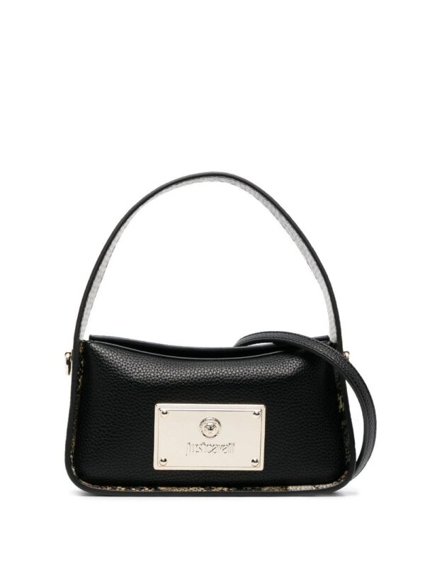 20226219_50688125_1000.jpg Just Cavalli logo-plaque pebbled crossbody bag
