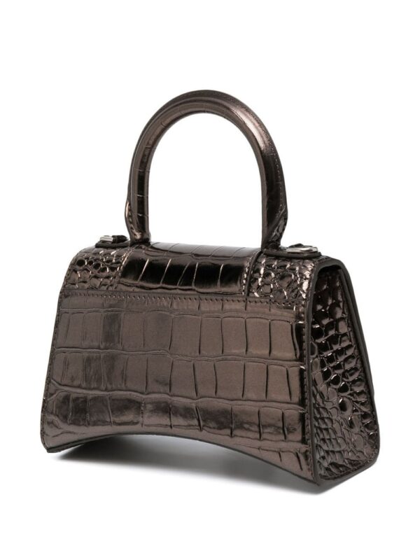 20226712_50292920_1000.jpg Balenciaga Hourglass XS crocodile-embossed tote bag