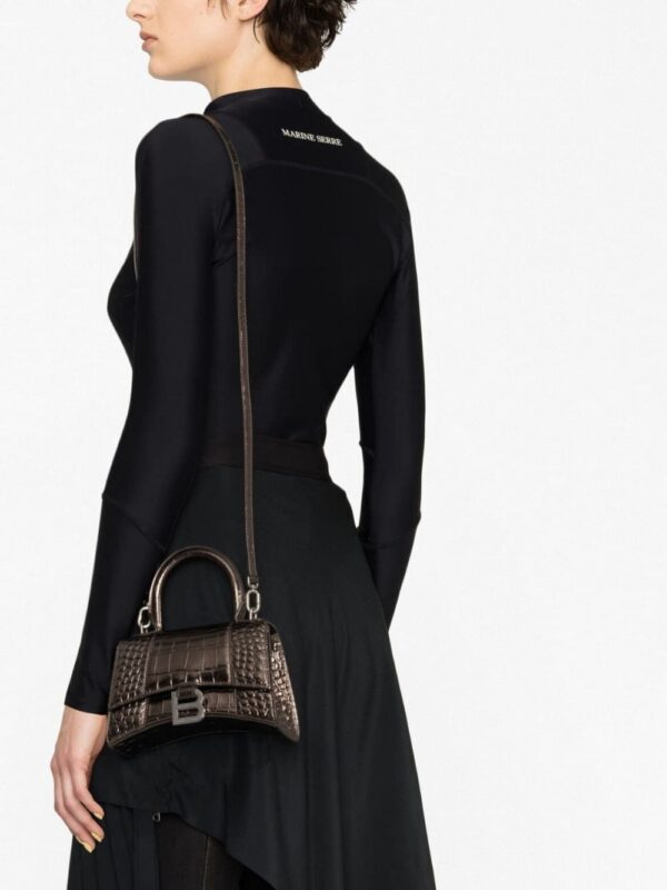 20226712_50292923_1000.jpg Balenciaga Hourglass XS crocodile-embossed tote bag