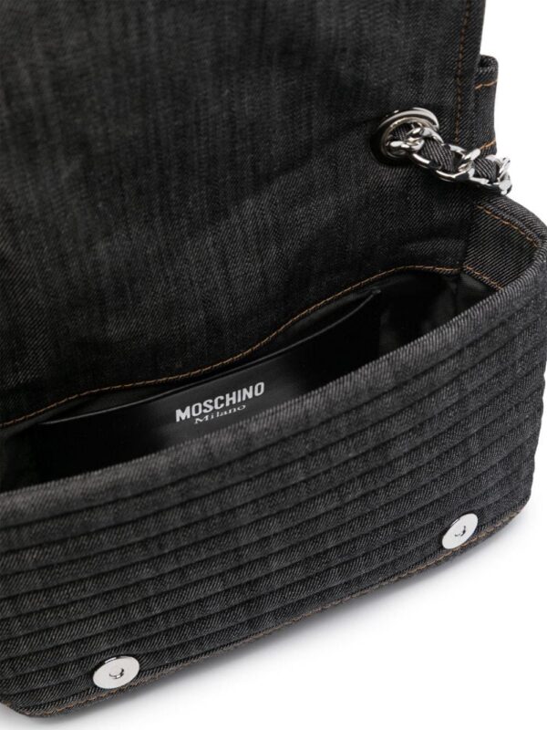 20273472_51846200_1000.jpg Moschino Jewels Denim Biker crossbody bag