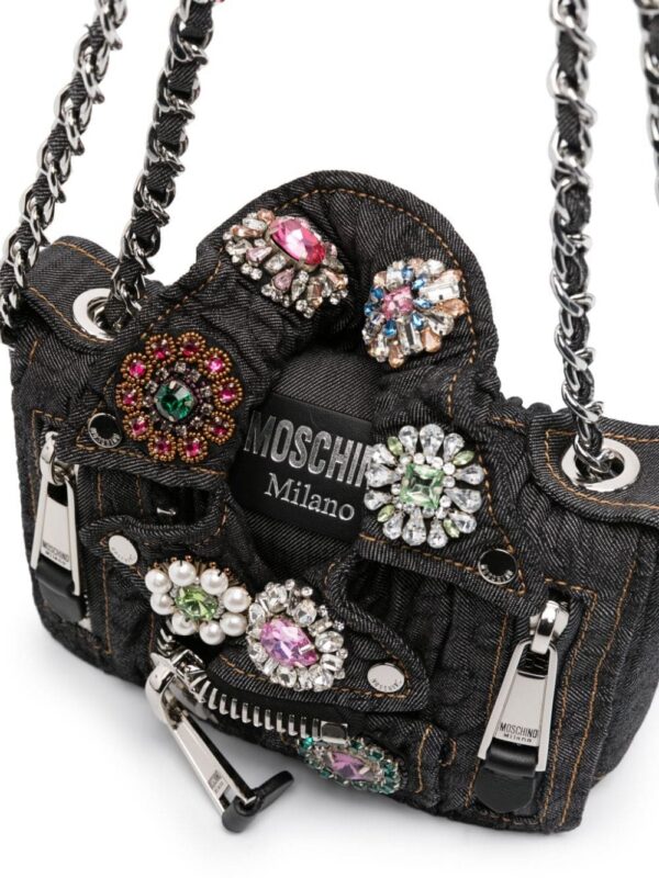 20273472_51846206_1000.jpg Moschino Jewels Denim Biker crossbody bag