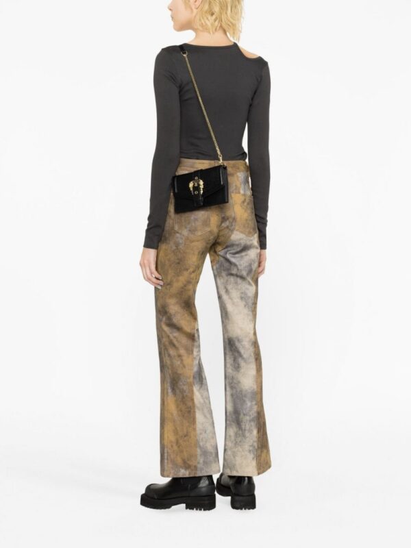 20512211_50514175_1000.jpg Versace Jeans Couture Baroque buckle faux-leather crossbody bag