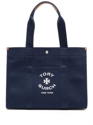 20542424_51196660_1000.jpg Tory Burch Tory logo-print tote bag